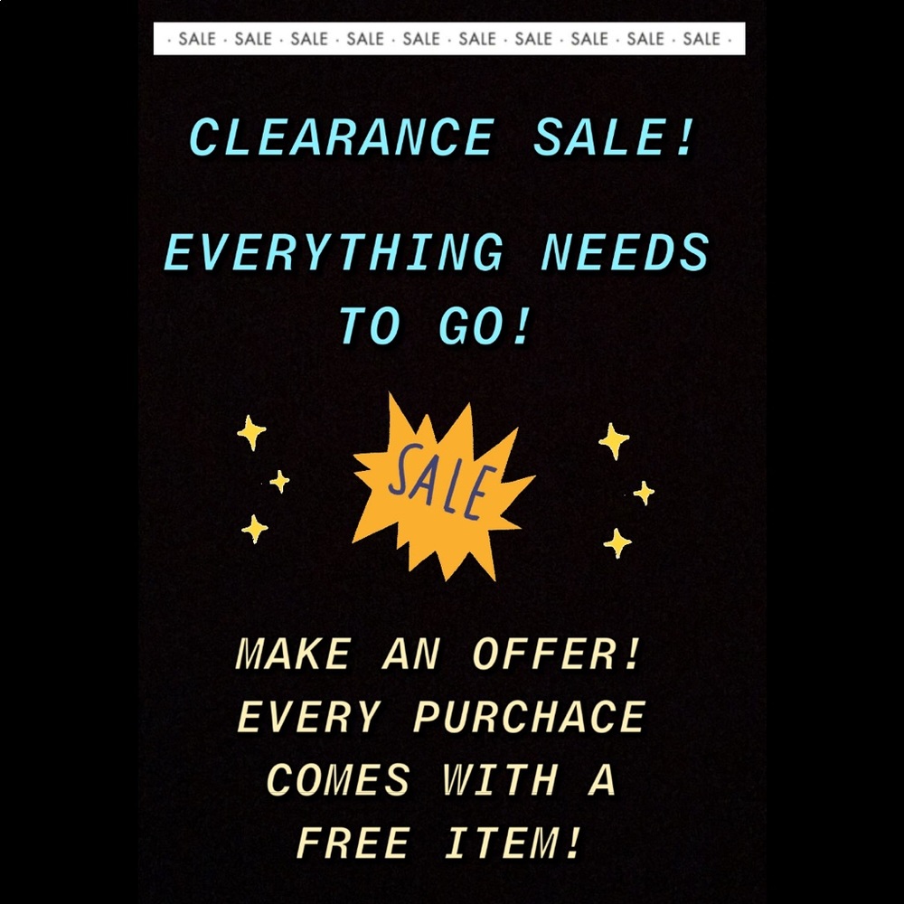 EVERYTHING MUST GO